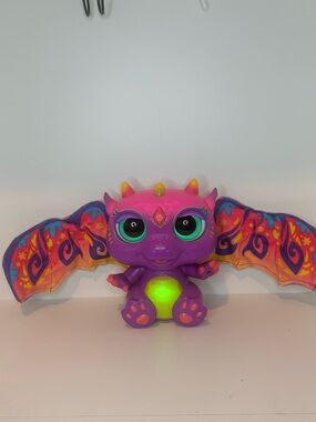 FurReal Moodwings Baby Dragon Interactive Pet – Working